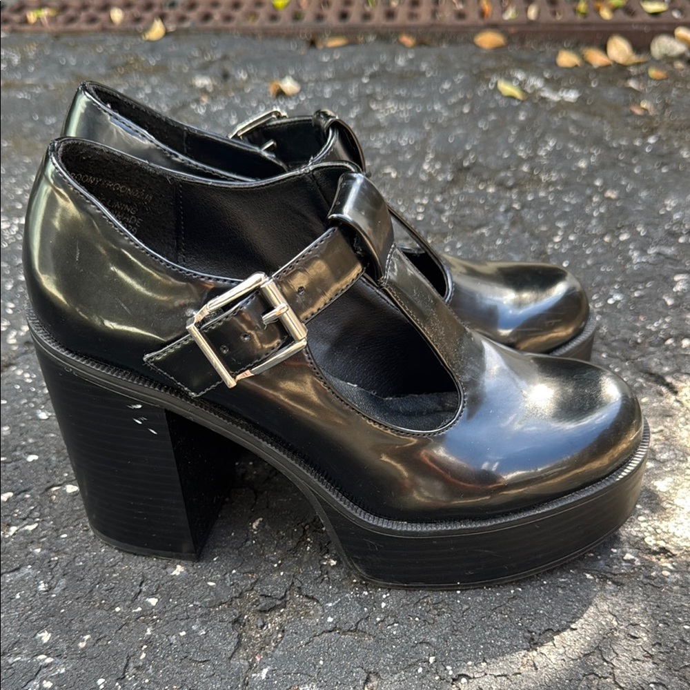 Madden Girl Black Mary Jane’s